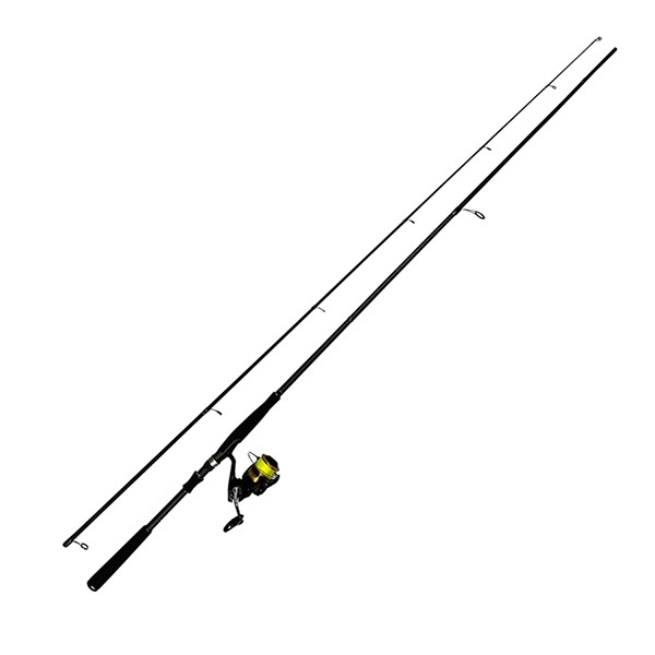 KULIA SEABASS SET 802/902/1002【カーボン製2ピースシーバスロッドとナイロンライン付スピニングリールのセット】